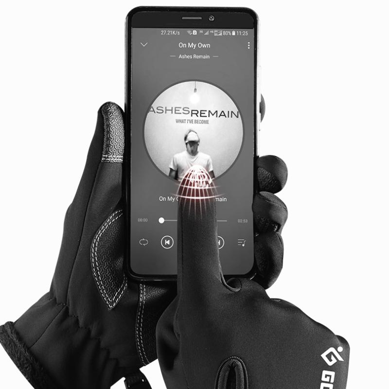 Winterhandschuhe für Damen Herren Kaltes Wetter, 14°F Winterradhandschuhe für Herren Damen mit Touchscreen-Fingern, Wasserdichte Thermohandschuhe