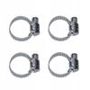 Adjustable Steel Hose Clamps 11-19 Mm 4 Pcs