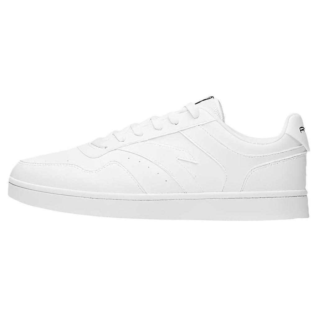 Anta Slip Resistant Cushioning Abrasion Resistant Low top Skateboard Shoes Men's White 912358009-1