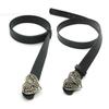 Love Heart Butterfly Buckle Belt for Teens Casual Belt Pants Jeans Belt Eye Catching Waistband Women Accessories