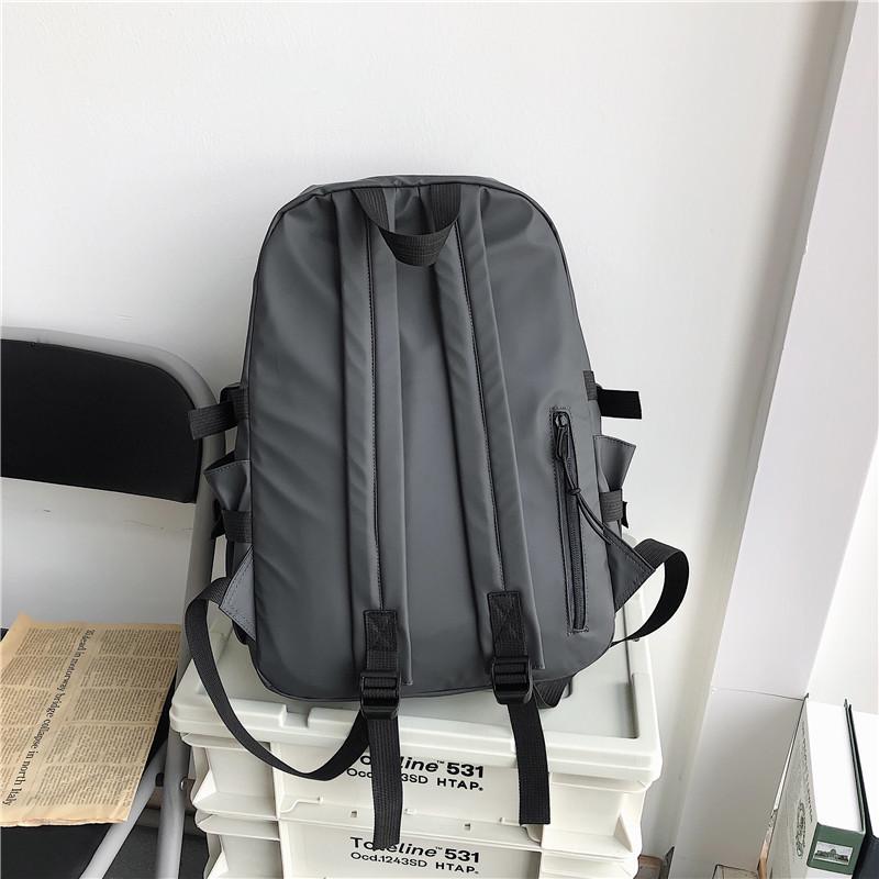 

Vintage-Style Trendy Backpack for College Students - Versatile and Simple Korean Style for Men and Women Single Bag