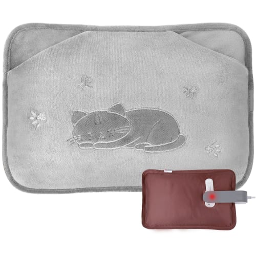 MOOLOTY Rechargeable Hot Water Bottle [Extra Large & PSE Certified] 37x25x5cm, Eco-Friendly Pocket Design, Keeps Warm for 4-15 Hours, Energy-Saving, I