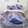 3D Print Japanese Anime Kawaii Hatsune Miku Duvet Cover Bedding Set Queen King Full Size for Holiday Bedroom Teens Women Gift