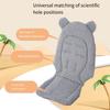 Breathable Double Sided Infant Strollers Cushion Cosy Dotted Backing Reversible Pram Seat Liner for Car Seat Swing