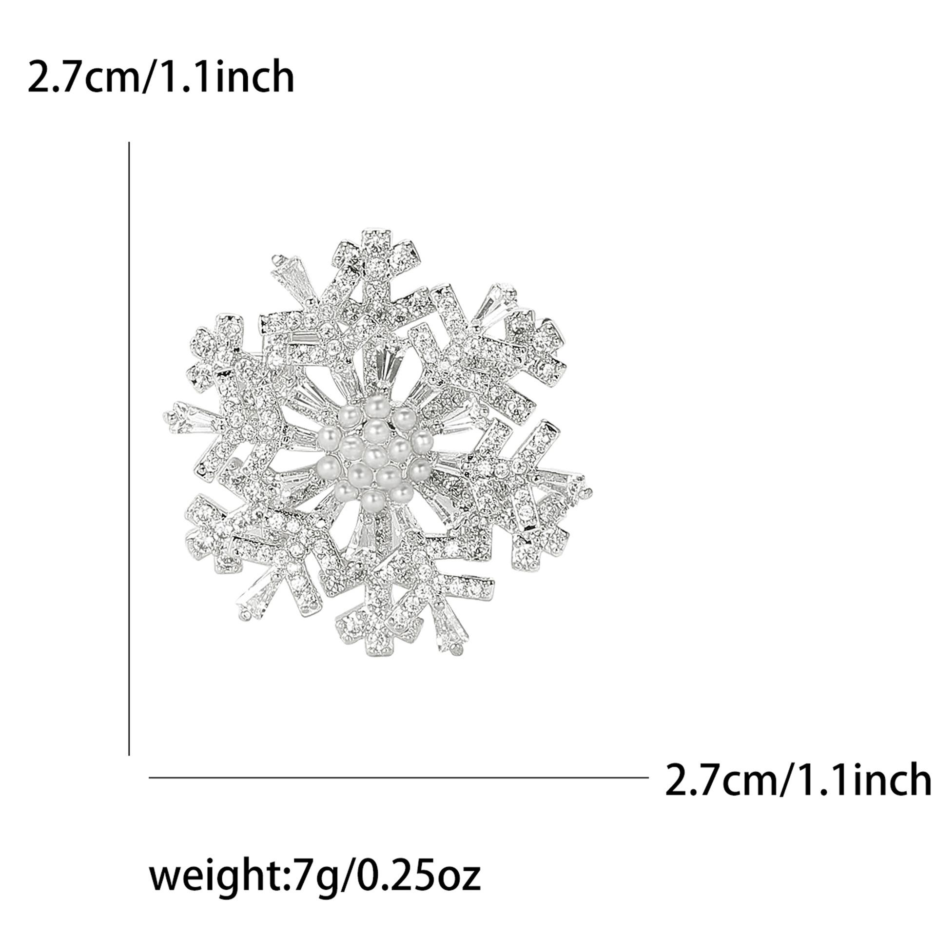 

Высококачественная роскошная вращающаяся трехслойная брошь-снежинка из медного циркония, изысканная креативная женская одежда, корсаж, ювелирное украшение, булавка
