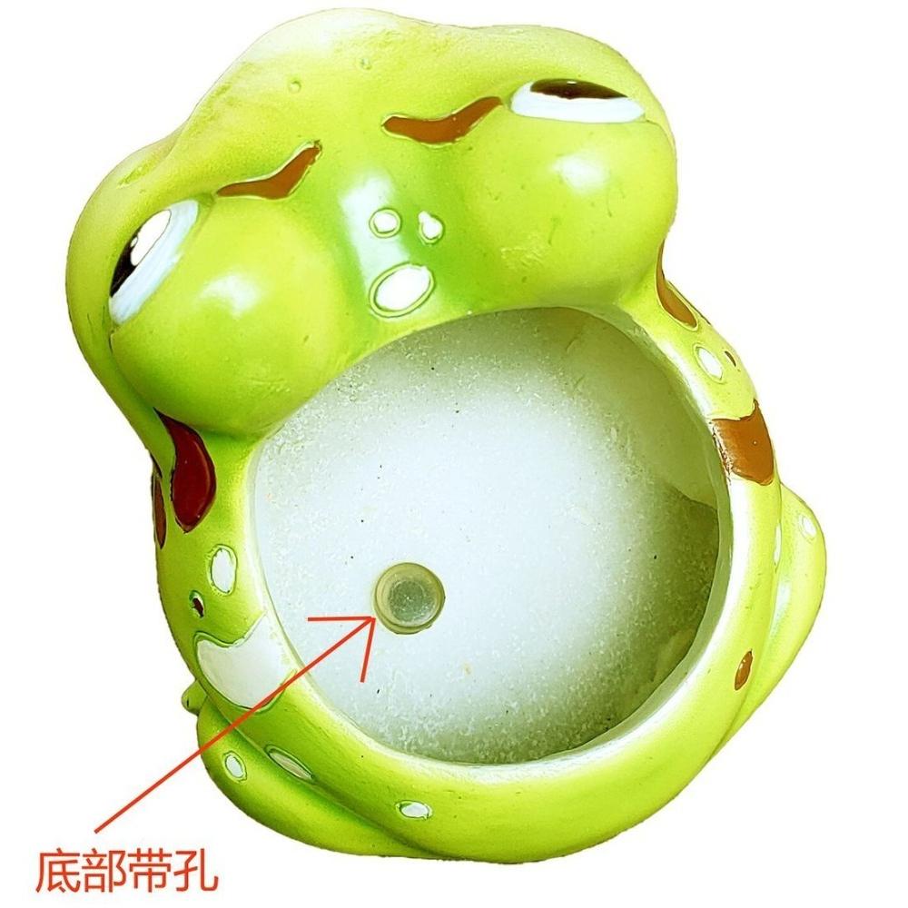 Süßer Cartoon Frosch Blumentopf Sukkulentenpflanze Dekorative Pflanzgefäße Gerät Kreative Persönlichkeit Schreibtisch Topfpflanze Ornament