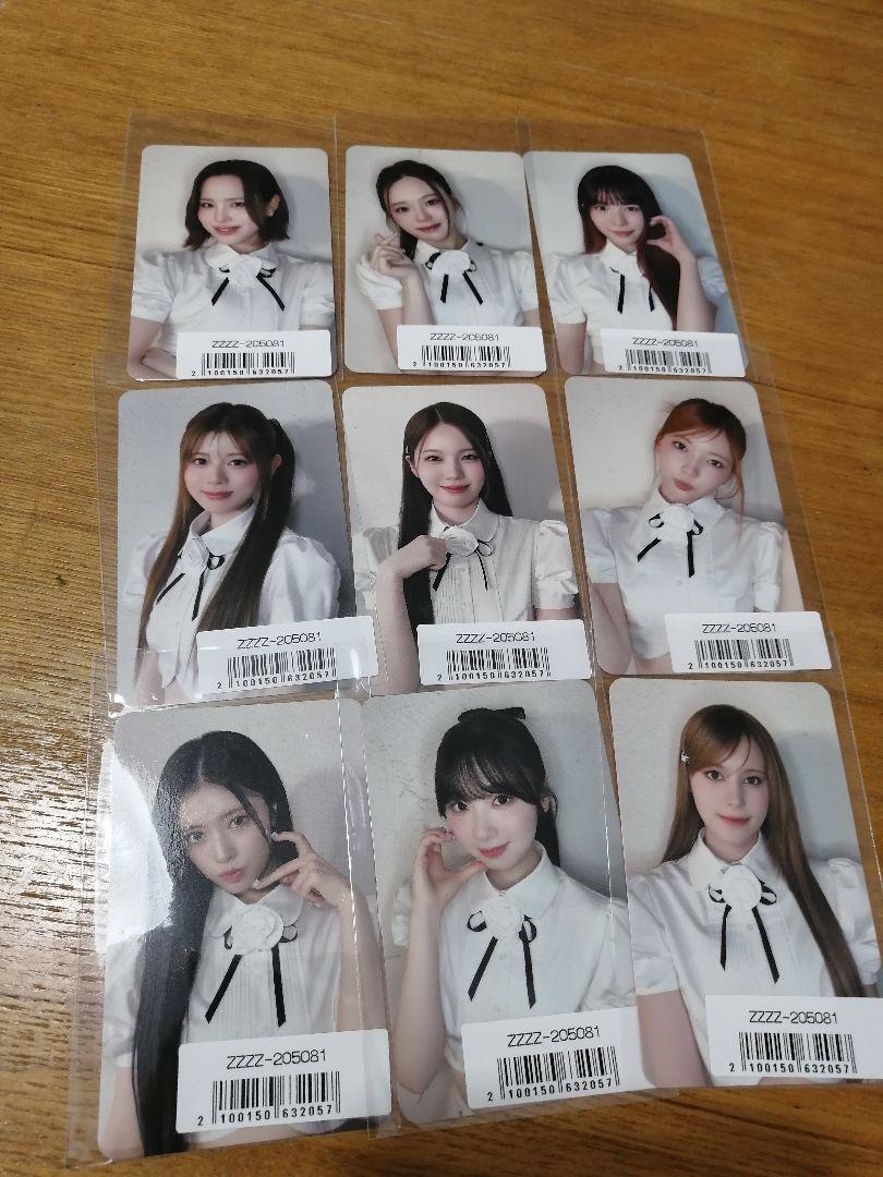 

[USED] NiziU Lucky Drop Trading Card LOVE LINE Complete