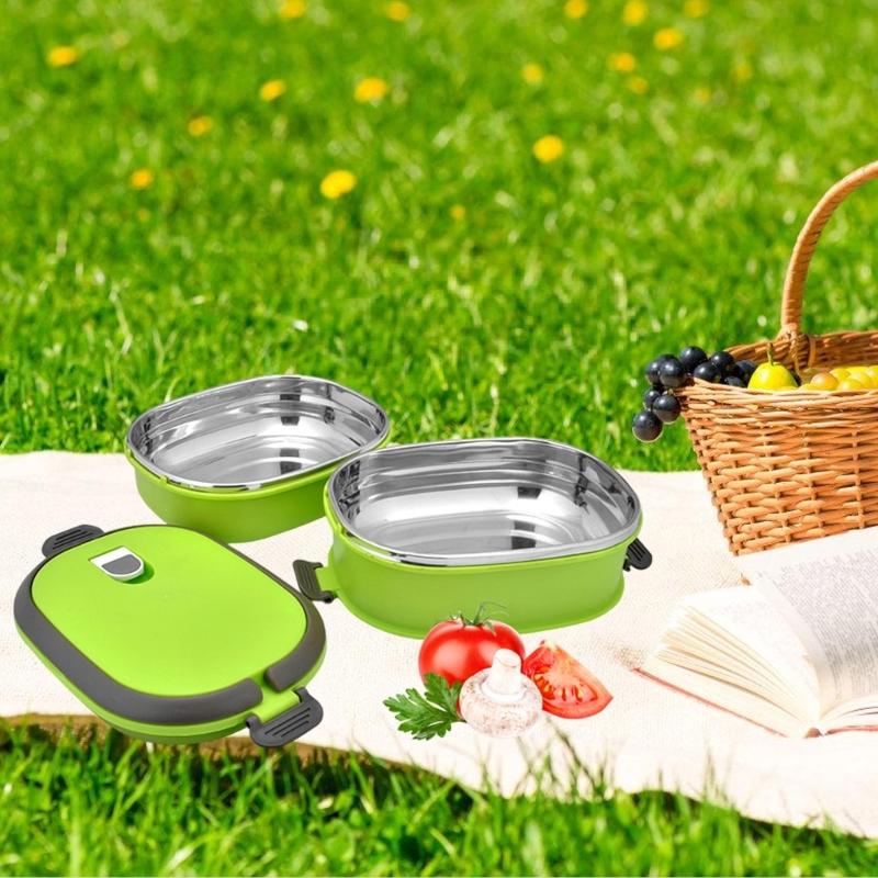 Stainles Steel Food Storage Container Many Tiers Insulated Lunch Boxs for Home Use