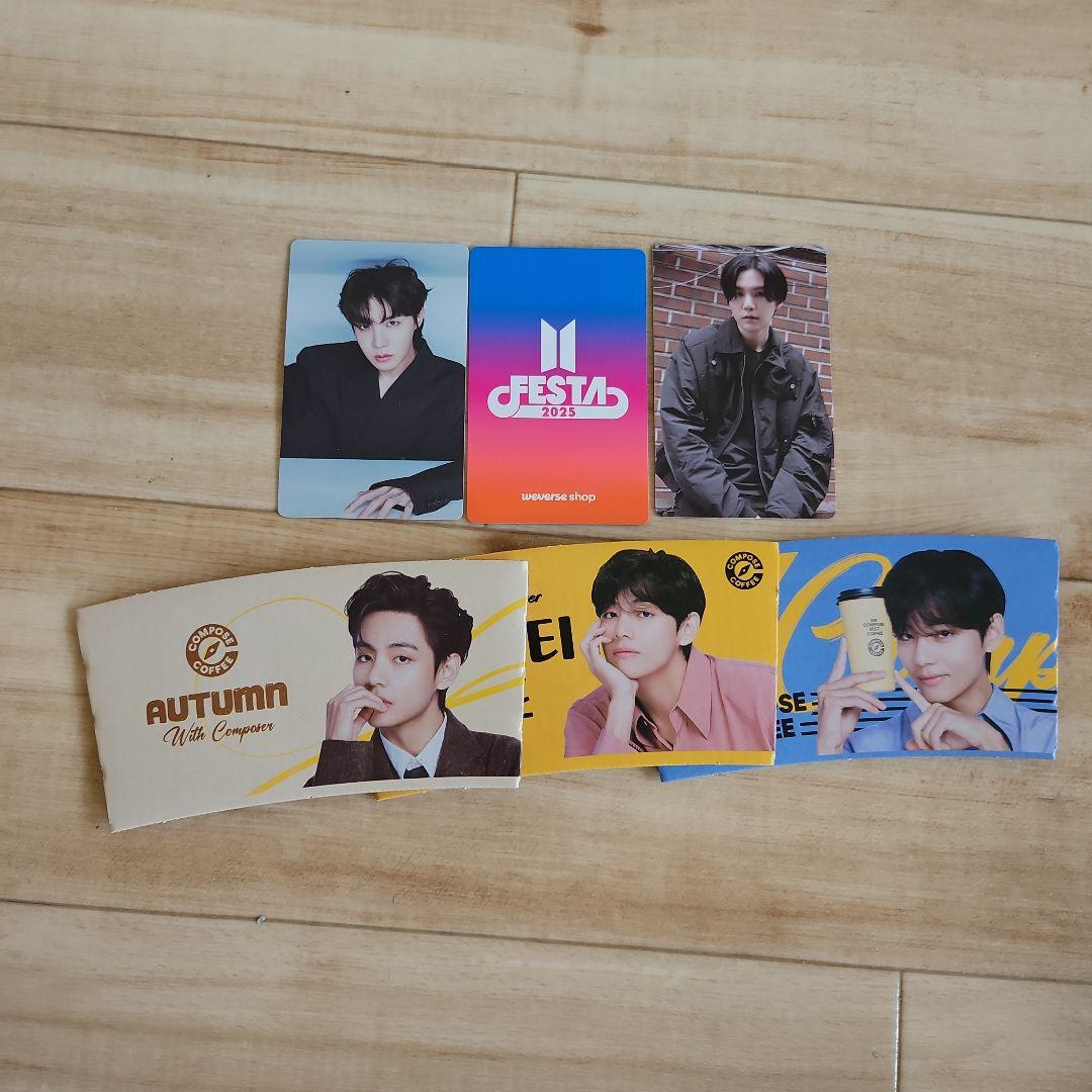 

[USED] BTS FESTA Gacha Bonus Card + COMPOSE