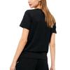 Europäische Größe Damen T-Shirt | Einfache Hühnerkunst Kräftige Umrisse Set Gedruckt Kurzarm Rundhals T-Shirt | Modisch Lässig Ganzjahres