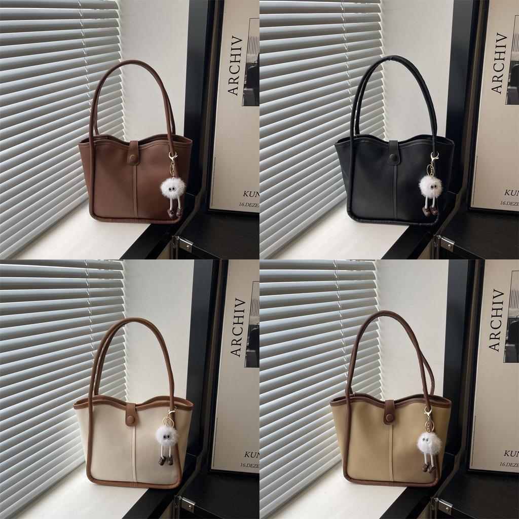 Tote Bag For Women Large Capacity With Zipper Closure Daily Use Street Style