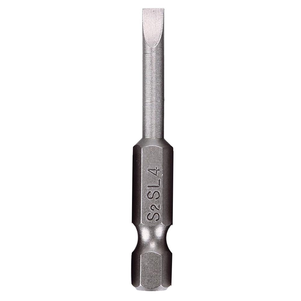 1 Stück Schraubendreherbit 2.0-6.0mm Zubehör Schlitzkopf