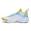 Li Ning Power 10 Low top Basketball Shoes Men's White Blue ABAT089-2