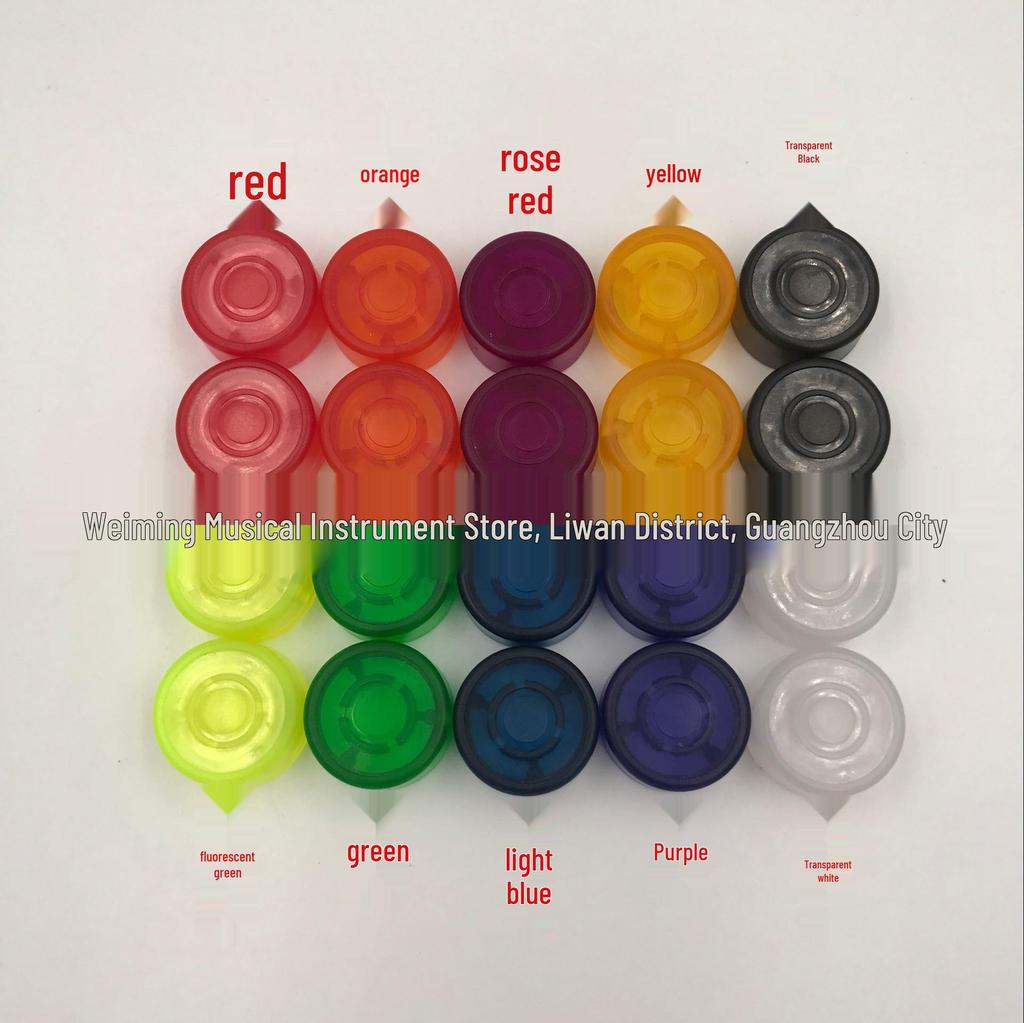 Mehrfarbige Fußpedalkappen - Zubehör für einzelne Pedale