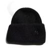 Damen Winter Strickmütze: Warm, Dicker Samt, Vielseitig, Schlankmachend mit Ohrenschutz für Schwangerschaft und Alltag.