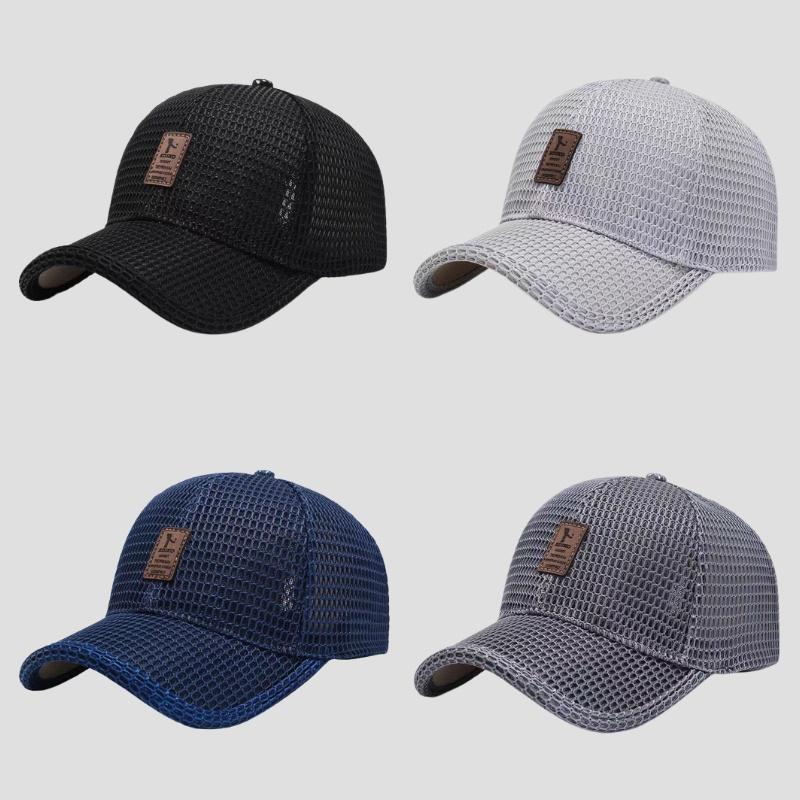 Baseball Mesh Breathable Sun Hat Sunscreen  Sporty Fashionable Outdoor Versatile