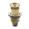 Drain Filter Basket Gold-plated Sink Daily Kitchen Activities 110mm Gold Plated Drain Basket Effortless Cleaning