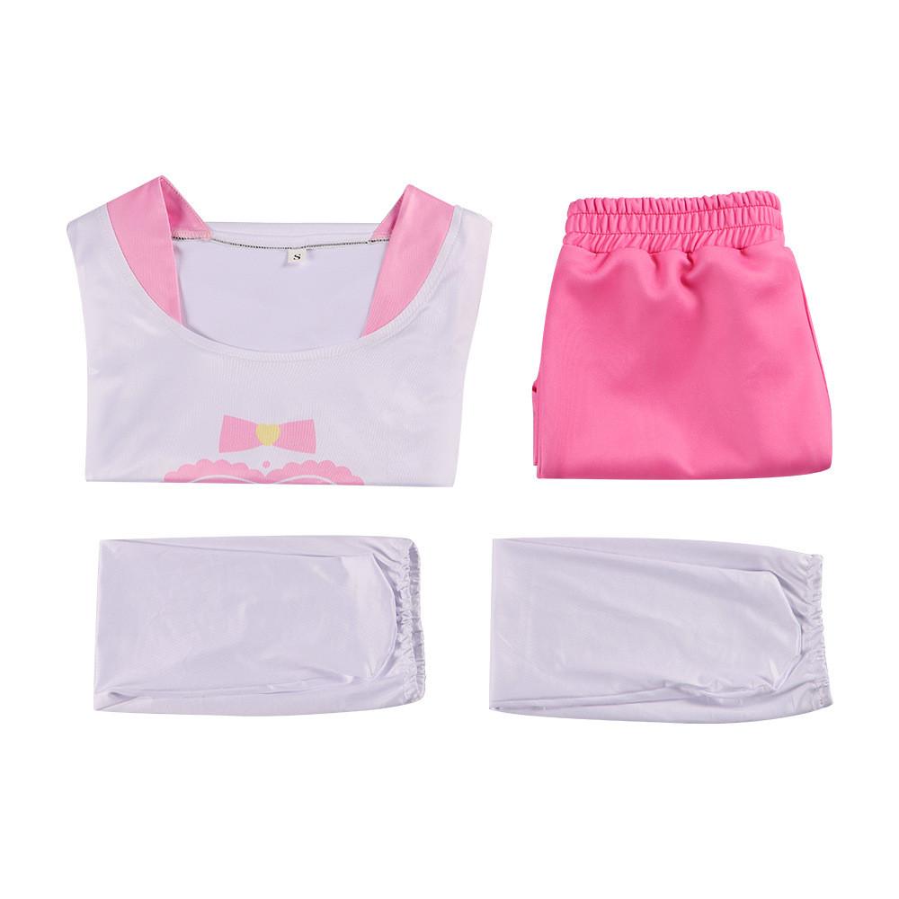 

Костюм для косплея персонажа Pripara, для танцевальной практики, для ролевых игр, розовый комплект одежды для девочки 2XL