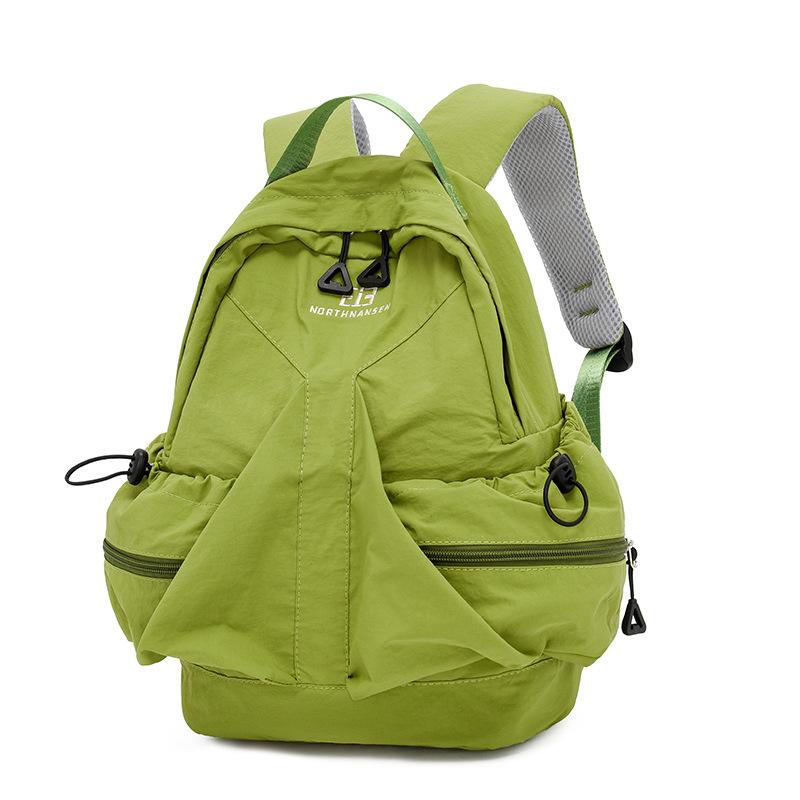 Schoolbag New Lightweight Design Sense Fashion Large Capacity Casual Backpack Women's Simple Autumn Outing Spring and Autumn Portable Backpack