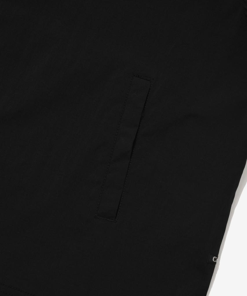 COVERNAT Nylon Half-Zip T-Shirt Black