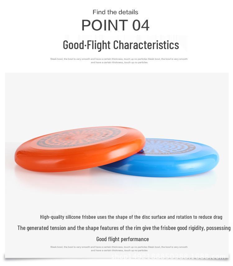 Frisbee Resistente per Animali: Giocattolo da Spiaggia e Sport Durevole da 175g, 27cm per Cani