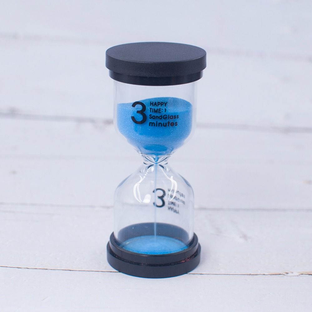 Children's Toys Electroplate Time Reminder Timer Sandglass Time Funnel Desktop Ornament Hourglass