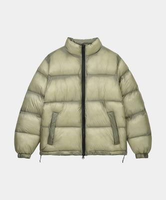 Lettercomo D-Shell Cross Puffer Padded Sand
