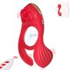 Remote Control Penis Cock Ring Vibrator for Men Delay Ejaculation Stimulator  Dick Enlarger Ring Rose Sex Toy for Men Couples