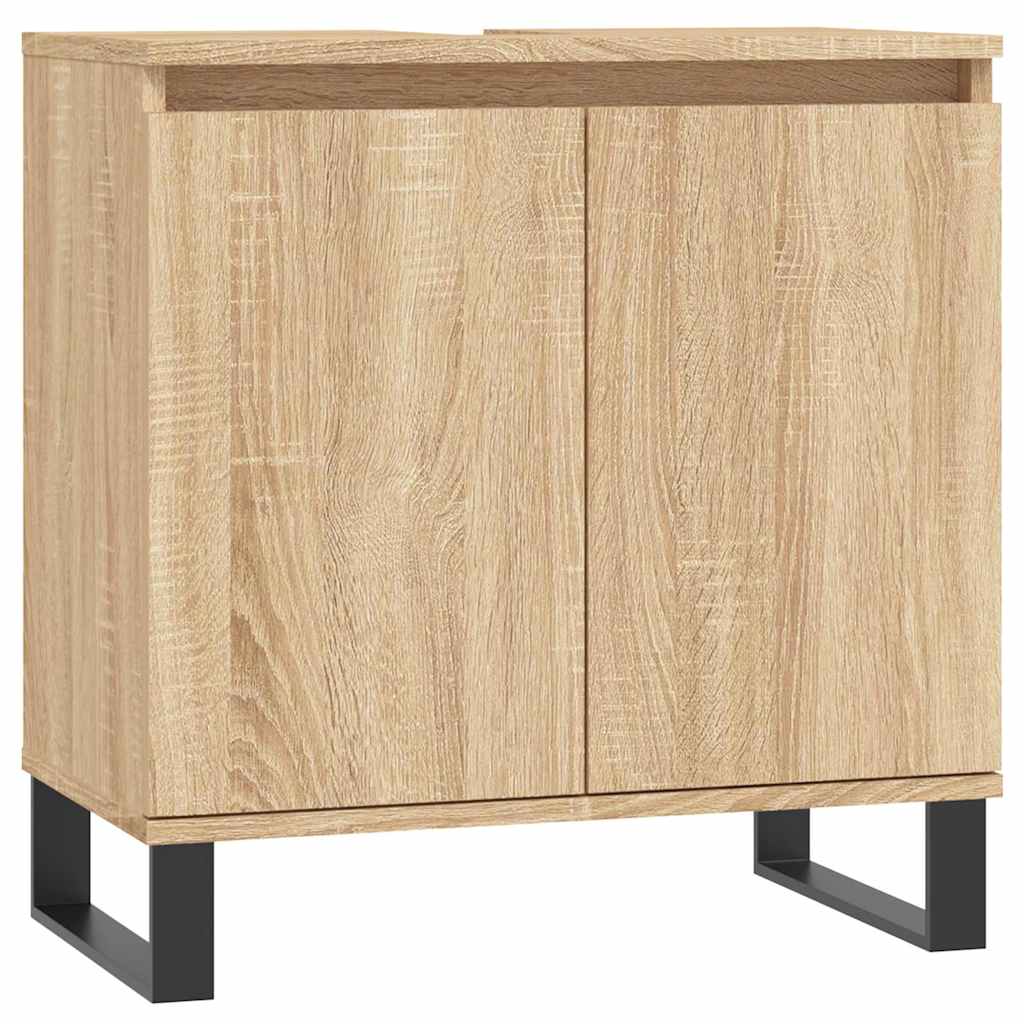 Vidaxl Badezimmerschrank, Sonoma-Eiche, 58X33X60 Cm