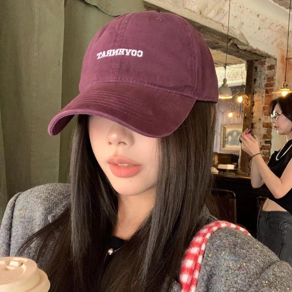 Stylish Retro Embroidered Cap Made From Soft Washed Fabric Perfect Spring For