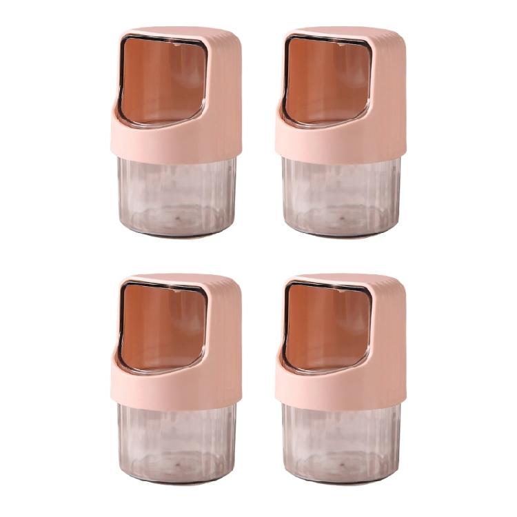 

Practical Rotating Cotton Stick Box Multipurpose Qtip Holder Dispenser for Bedroom Bathroom Or Workplaces розовый