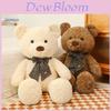 Plüschtier Teddybär mit Schleife für Kinder als Geschenk und zum Kuscheln