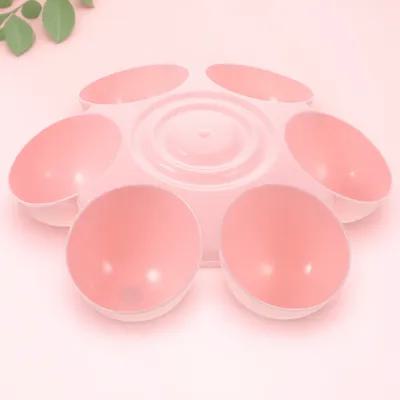 Flower Shape Pet Feeding Bowl High Grade Plastic Multiple Cat Feeder Dog Treats Dispenser Smooth Surface Dog Bowl Cat Feeder