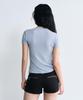 MUSINSA STANDARD WOMAN Women'S Tencel Side Luchid T-Shirt [Cloudy Blue]