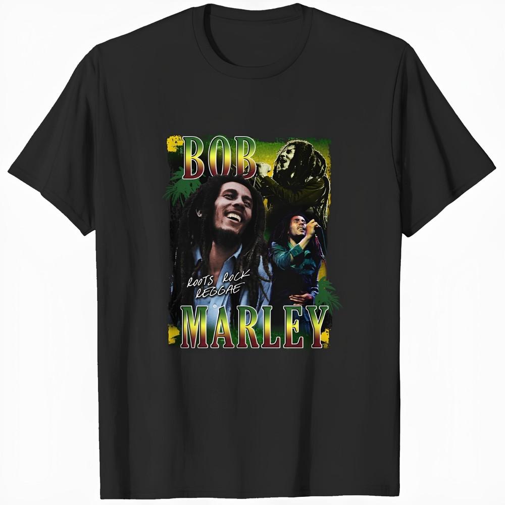 

Bob Marley T-Shirt, One Love shirt, Music, Bob Marley Reggae Shirt,Concert Shirt L