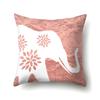 Polyester Pillow Case Automobile Decoration Home Printed Pillow Case Automobile Sofa Simple Waist Cushion Cover