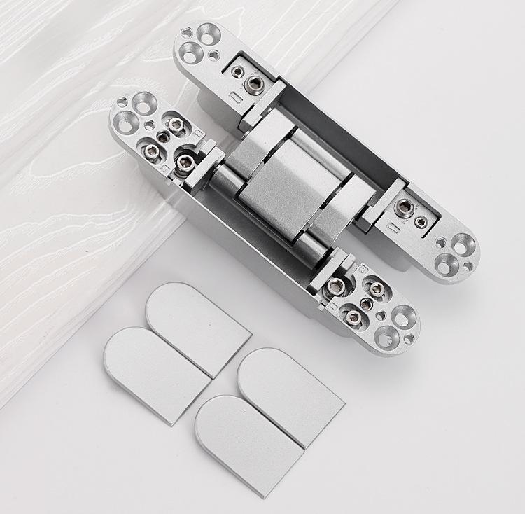 Three-Dimensional Adjustable Concealed Zinc Alloy Hinge for Outward Opening Wooden Doors