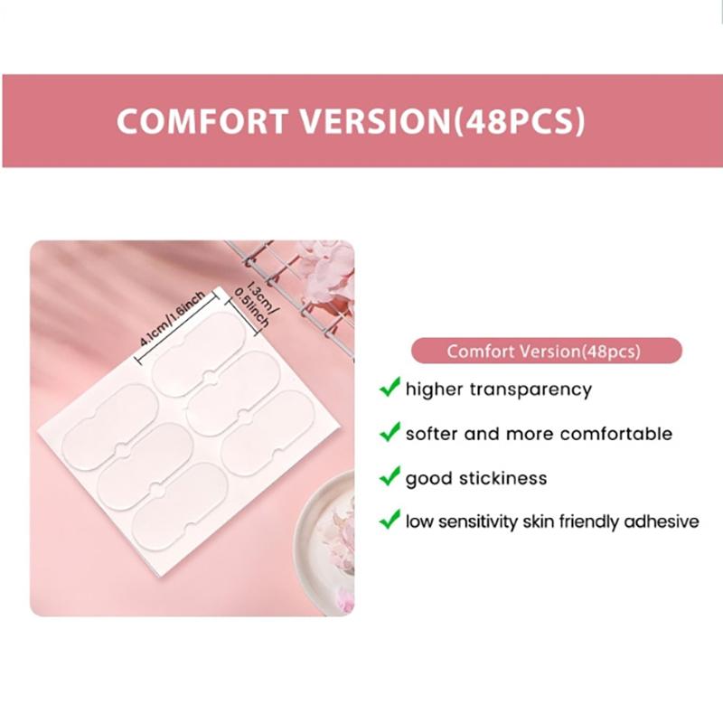 60Pcs Invisible Protruding Ears Correctar Tape Ear Aesthetic Correctar Elf Ear Stickers Ear Correction Patch Makeup Tool