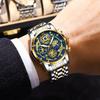 Binbang Men's Watch Casual Multifunctional Waterproof Trend Business Luminous Watch Men's Quartz Watch