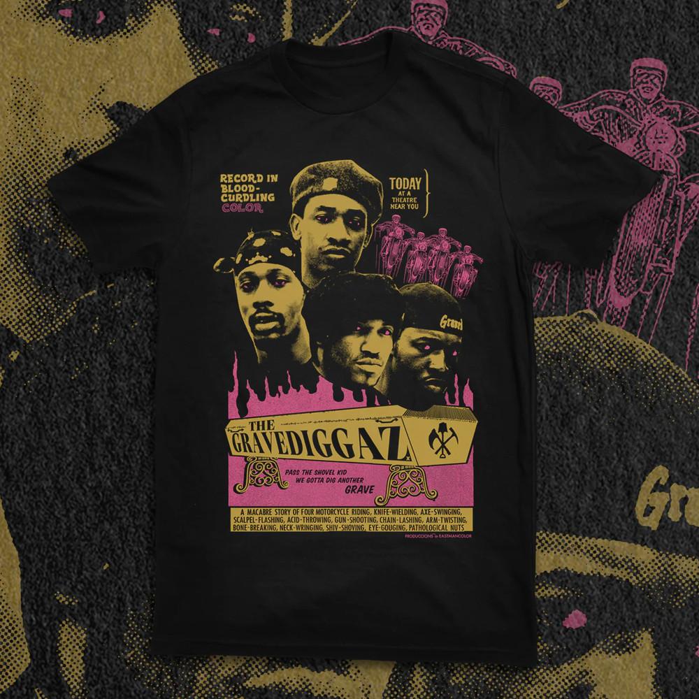 Gravediggaz Gift For Fans Black T-Shirt Cotton All Size Unisex T-Shirt XXXL
