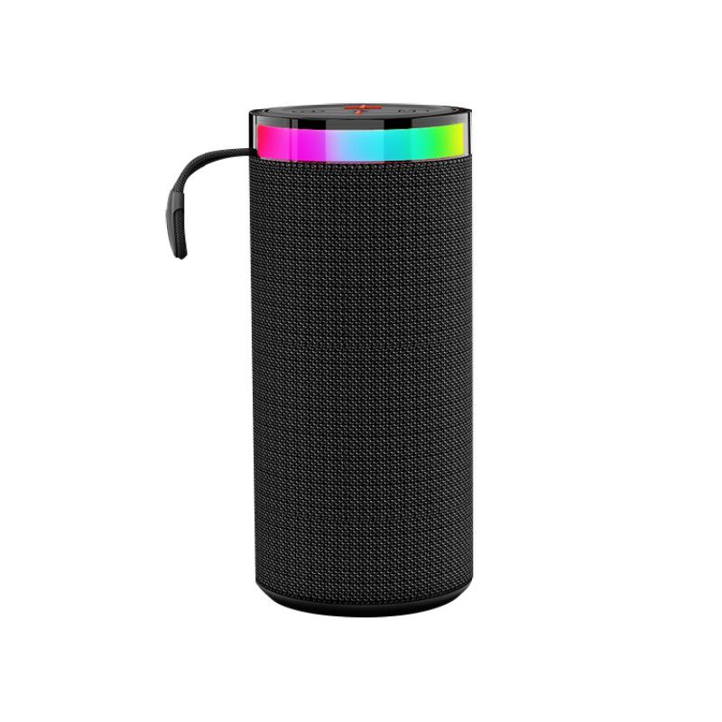 High-Quality Sound Portable Outdoor Bluetooth Speaker with Colorful Light Effects and Card Slot W17