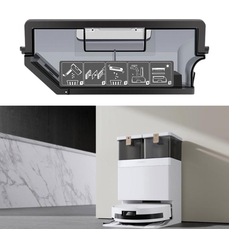 Replacement Dust Box Particle For X1 Robot Vacuum Cleaner Sweeper Replaceable Part Trash Dust Box Maintenance