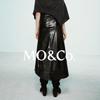 MO&Co. RECTO High-Waist Faux Leather Mermaid Skirt