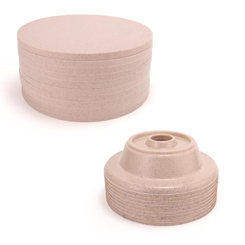 Rotating Cake Decorating Stand - Lightweight & Stable Plastic Turntable