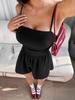 Summer Spaghetti Strap Backless Bandeau Jumpsuit - Women's New Style