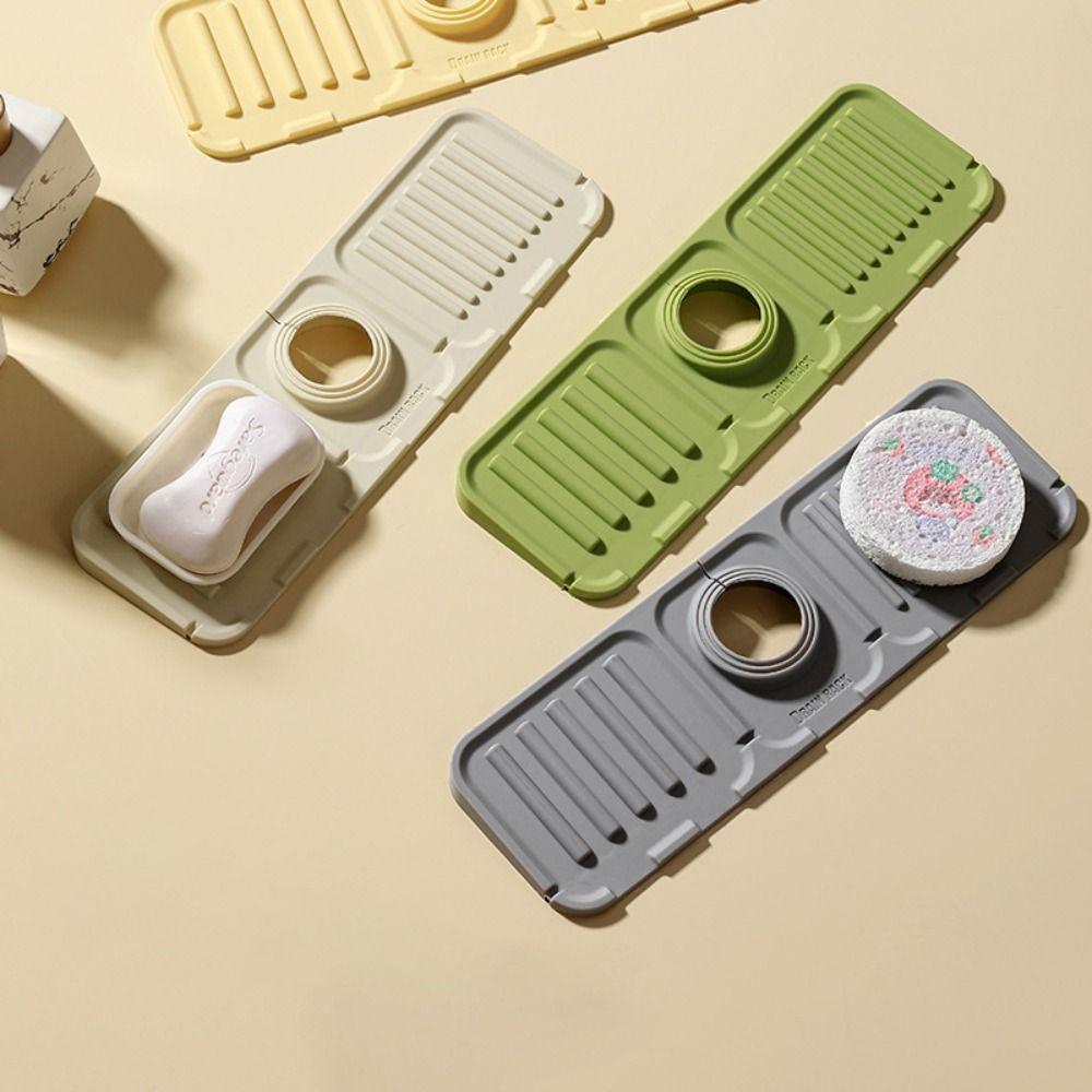 

Красочный смеситель, брызговик, водонепроницаемый держатель для мыла и губки, аксессуары для кухонной мойки