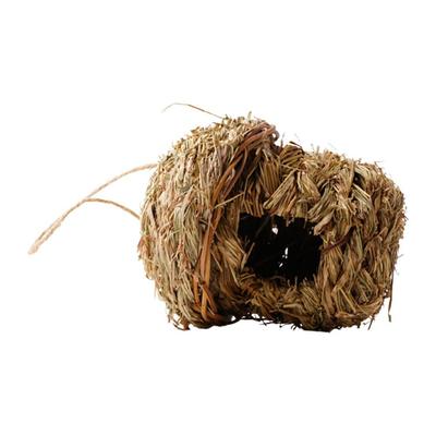 Ninho de Grama Hibisco Tecido à Mão Cabaça Casa de Pássaro Jardim Externo Suspenso Incubação Criação Pendurado NINHO DE PAPAGAIO Quarto de Animal de Estimação