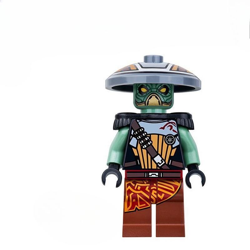 Hot Toys Minifigures Building Blocks Bricks Luke Skywalker Han Solo Jawa Embo Action Figures Kids DIY Collection Toys Gifts