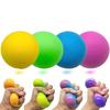 Ball Squeeze Toy Superweicher TPR Bunter Ball Schneller Rückprall Knetspielzeug Stress abbauen Elastischer Entlüftungsball Quetschies Dekompressionsspielzeug Kindergeschenk