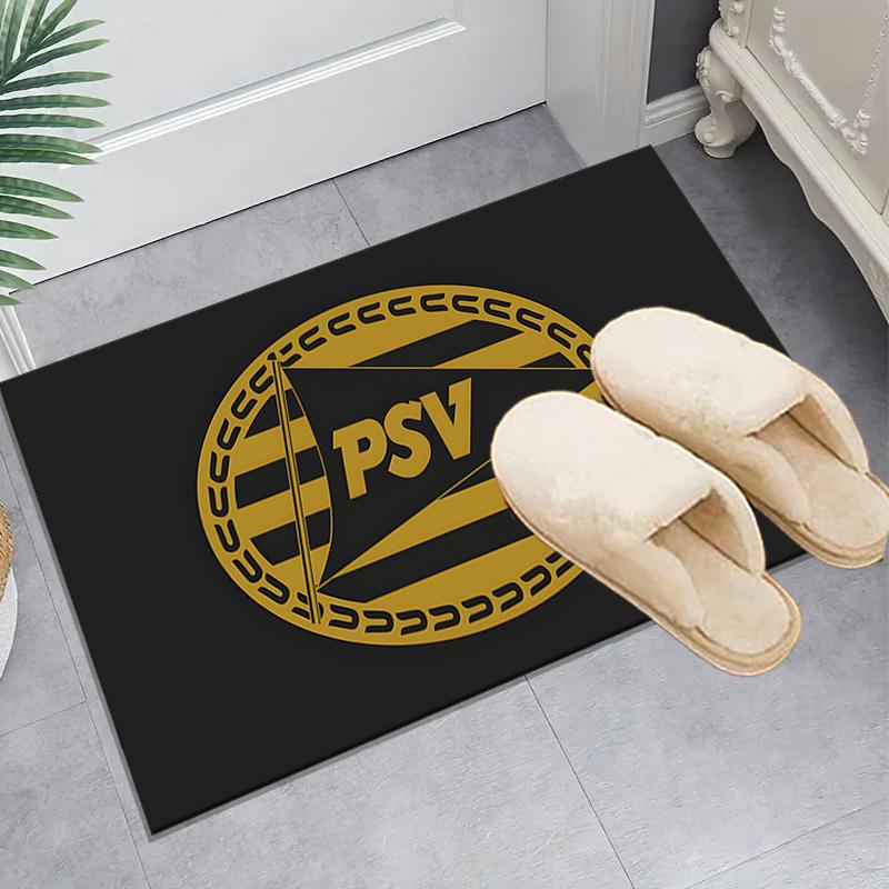 1PC Psv Sports Emblem Floor Mat for Living Room, Game Rooms, Office, Bedroom, Office Floor Mat Playful Design, Christmas fan gifts